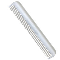 Vanity Comb with Dual-Spaced Rotating Stainless-Steel Teeth Hair Doctor Products