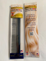 Professional Extra-Long Tooth Salon Comb for Wet Hair Detangling without damage #TH818XL Hair Doctor Products