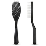 Hair Brush with Plastic Rotating Teeth Hair Doctor Products